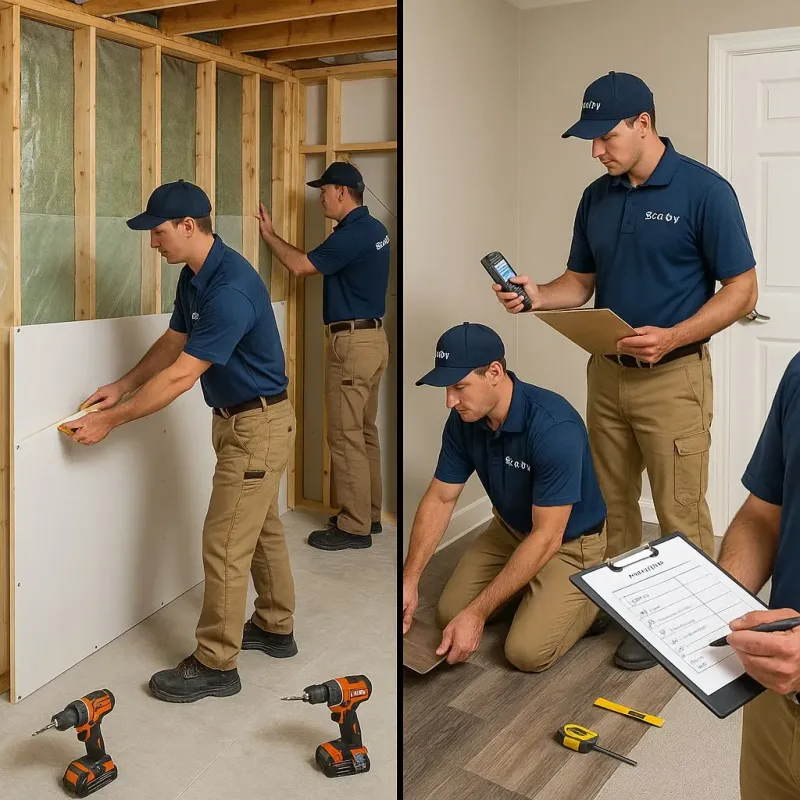 Repairs and Reconstruction process in Ennis, TX