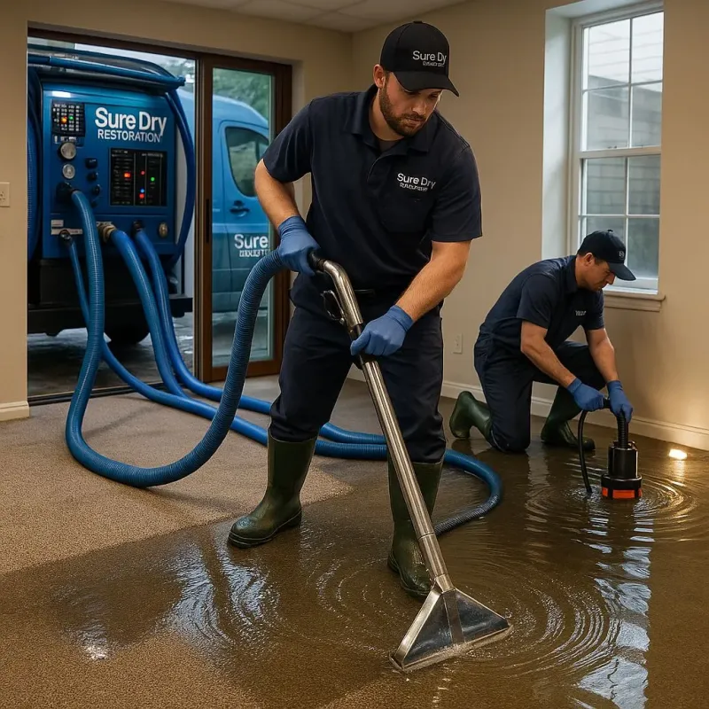 Water Extraction and Removal process in Ennis, TX